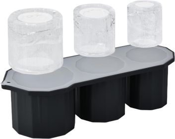 Silicone Ice Trays (Color: Black)